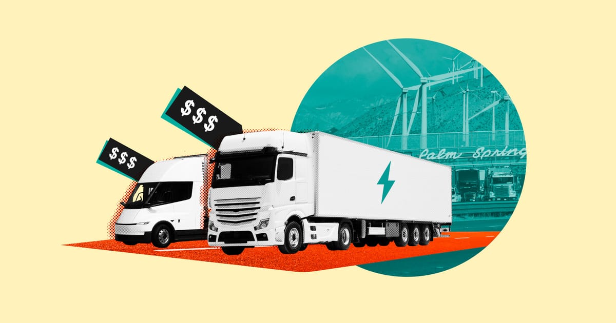 California Introduces Law to Address High Costs of Electric Trucks