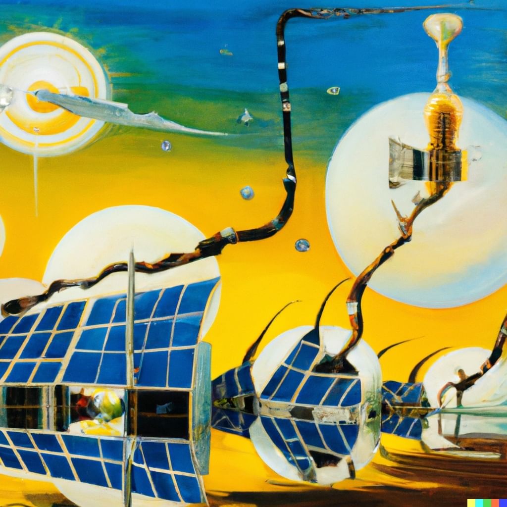The AI-generated solar-panel paintings you wish were… | Canary Media