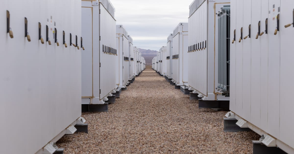 Image for The grid storage industry set a wild goal for 2025 — and then crushed…