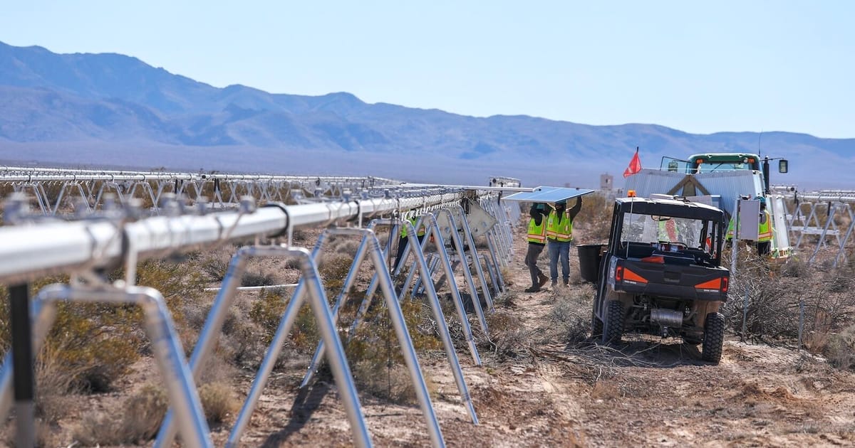 Solar and wind try to navigate Trump’s obstacle course for…