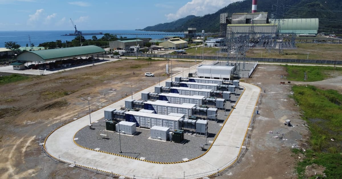 Edcop Battery Project A huge battery fleet is coming to the Philippines | Canary Media