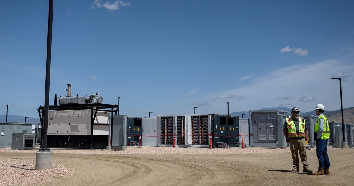 photo of The US built more grid batteries last quarter than ever before image