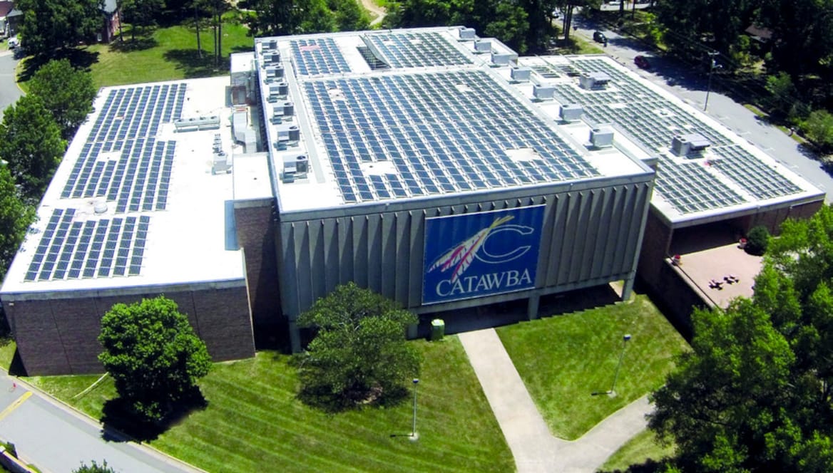 Catawba College first campus in North Carolina… Canary Media